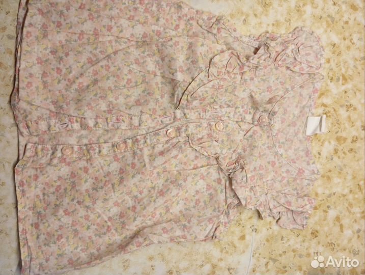 Детские вещи пакетом на девочку 92