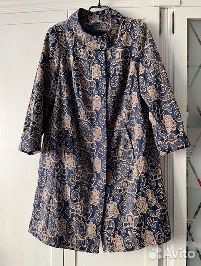 Плащ кардиган женский 54р-Бронь