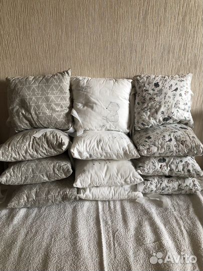 Бортики на кроватку 12 штук