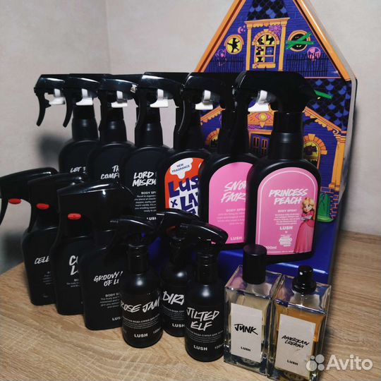 Отливанты спреев Lush