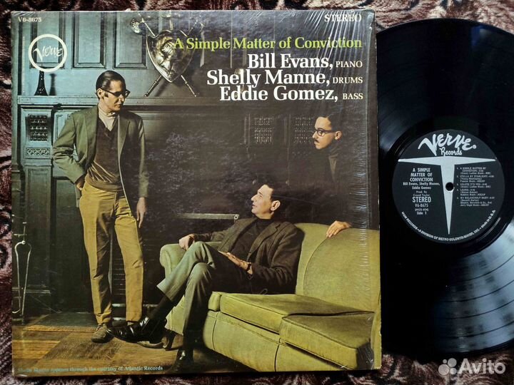 Bill Evans A Simple Matter Of Conviction RVG US #1