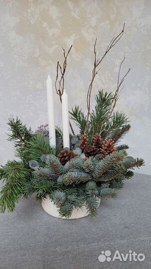 Новогодние композиции и елки