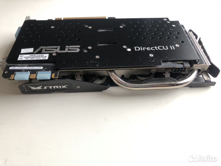 Видеокарта asus Strix Nvidia GeForce GTX 970