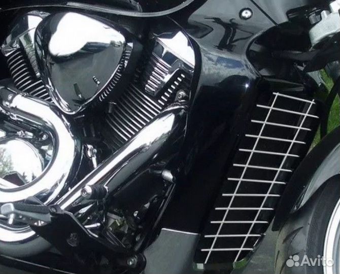 Решетка на радиатор - suzuki M109R