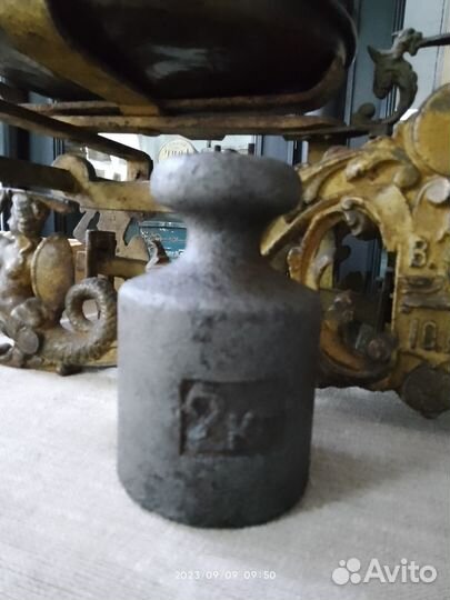 Гиря весовая 2 кг. СССР