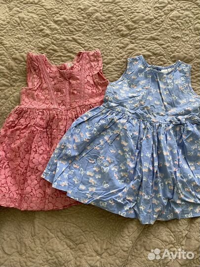 Детская одежда для девочек от 6 до 24 месяцев
