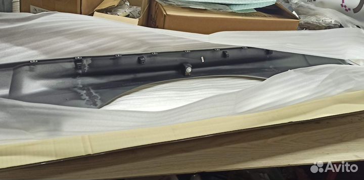 Накладка заднего бампера mitsubishi Pajero Sport 3