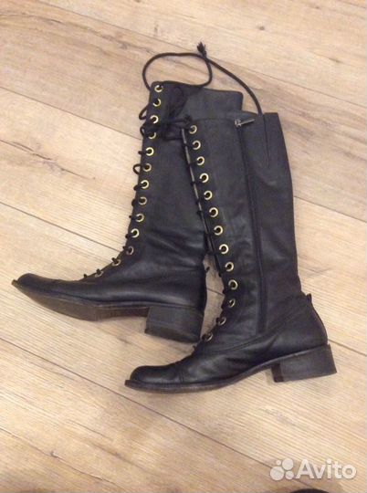 Сапоги женские. Натуральная кожа. Gibellieri