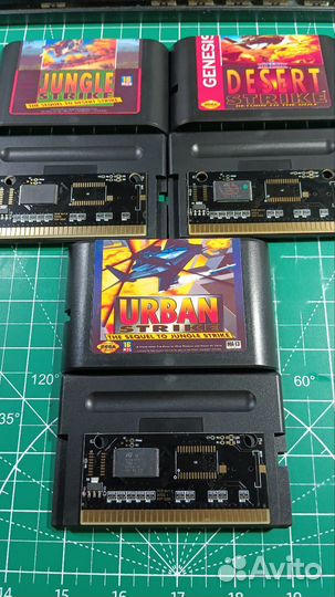 Картриджи Sega Genesis кастомные