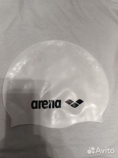 Шапочка для плавания arena