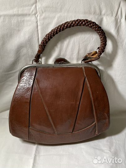 Сумка натуральная кожа СССР