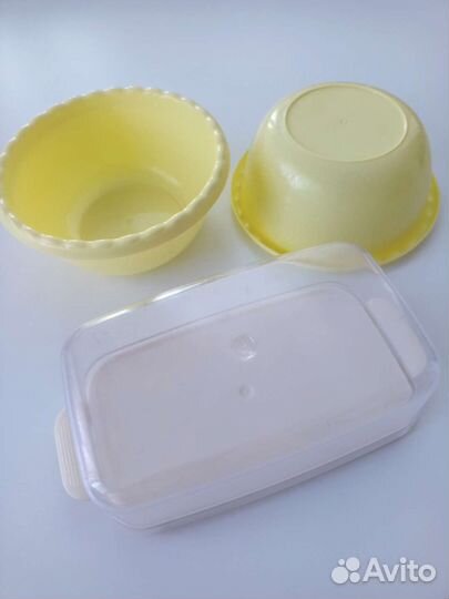 Салатные миски и контейнер