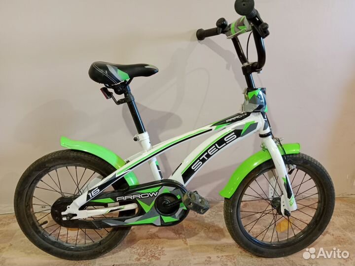 Детский велосипед stels 16