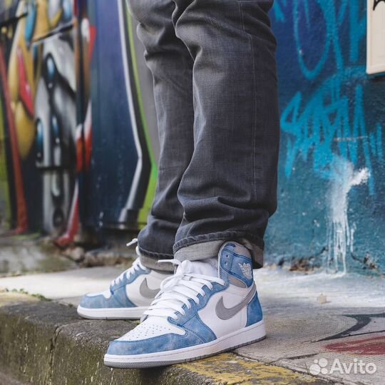 Кроссовки Air Jordan 1 Hyper Royal (36-45)