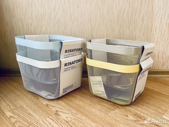 Корзины risatorp IKEA 4 цвета новые