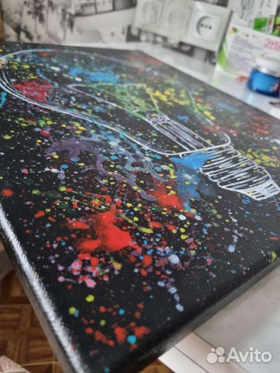 Картина идея акрилом