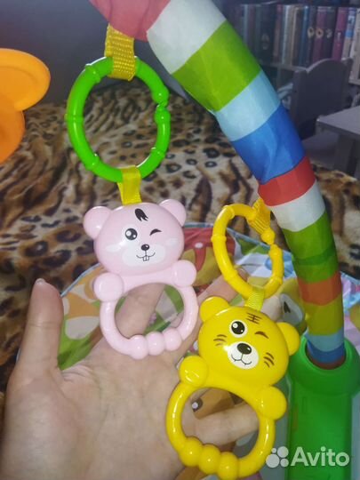 Детский игровой коврик с пианино