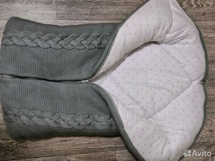 Вязаный комплект на выписку