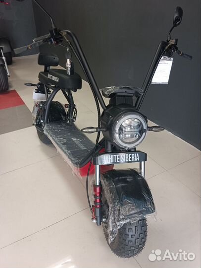 Электроскутер White Siberia Mini R 2.0