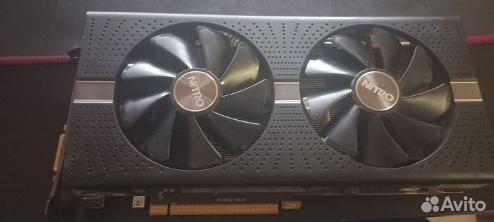 Видеокарта rx580 8gb sapphire nitro