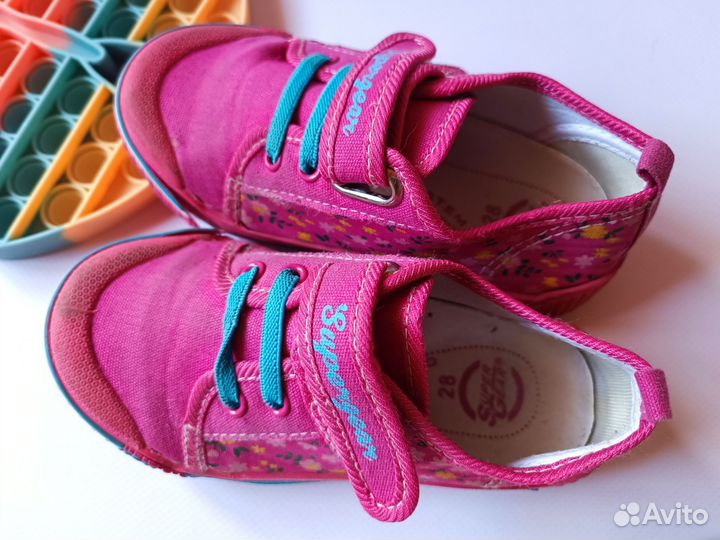 Детская обувь пакетом для девочек 27 28