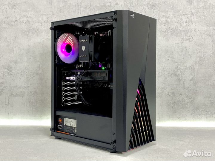 Игровой пк intel 12100F, RTX 3060, DDR4 16GB,NVMe