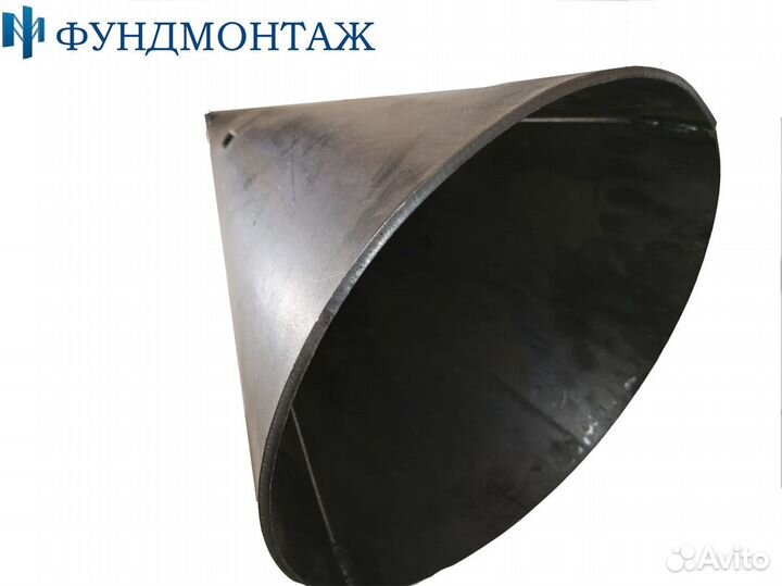 Комплектующие винтовых свай большого диаметра