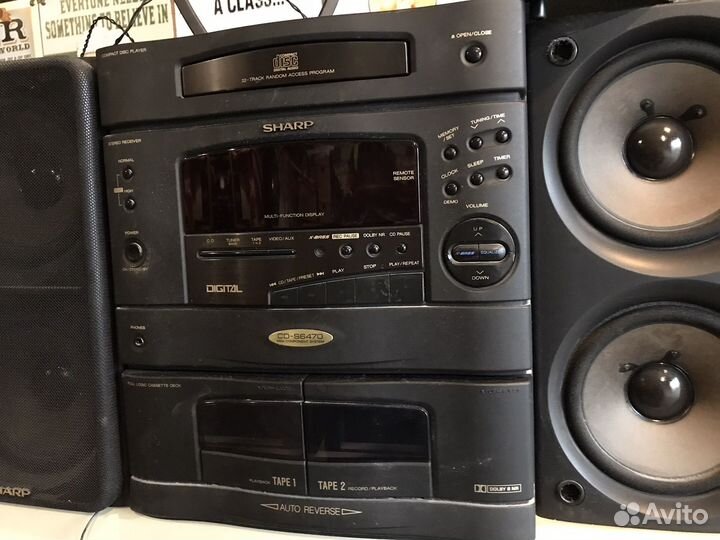 Музыкальный центр sharp,CD-S6470