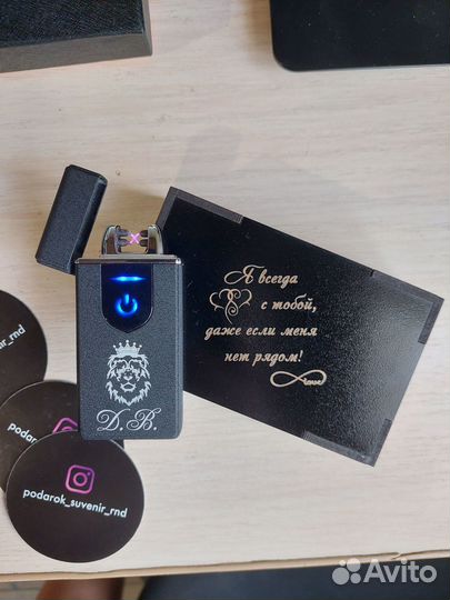 Usb зажигалка с индивидуальной гравировкой