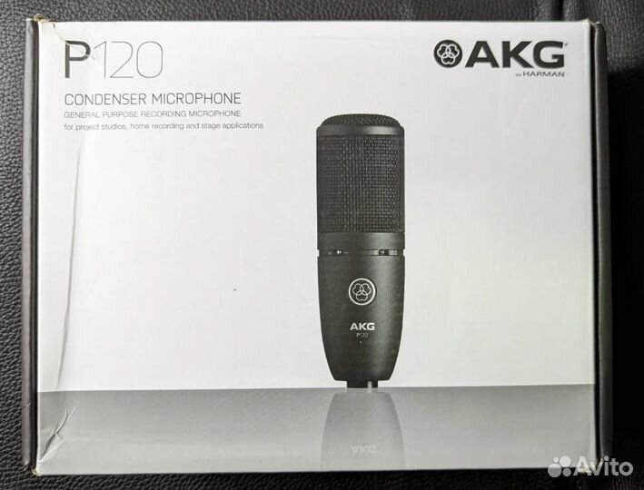 Микрофоны AKG Lyra c44 usb P120 новые
