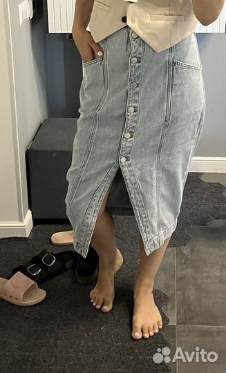 Джинсовая юбка