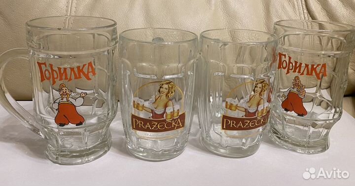 Кружка пивная Praecka и Горилка