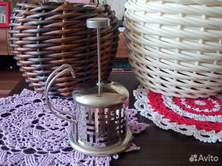 Френч пресс сталь,новый 800 мл