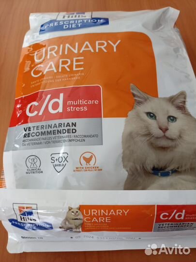 Корм для кошек hills c d urinary