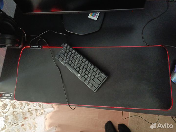 Коврик для мыши с подсветкой