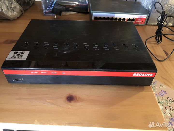 IP-видеорегистратор redline RL-NVR8C1H.AT