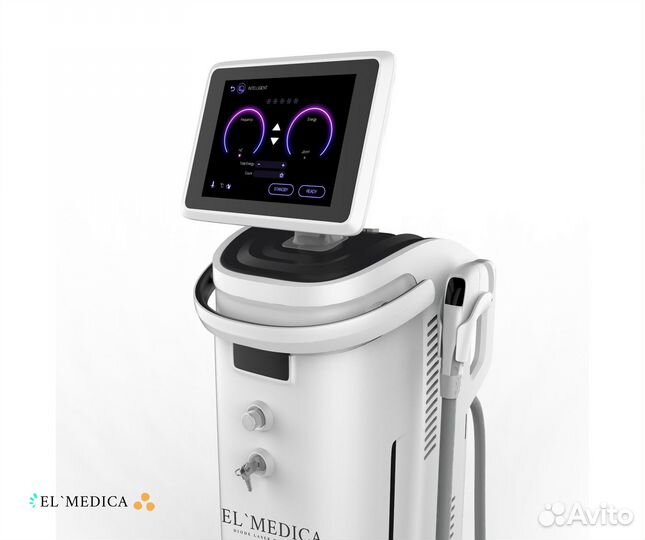 ElMedica, аппарат для лазерной эпиляции
