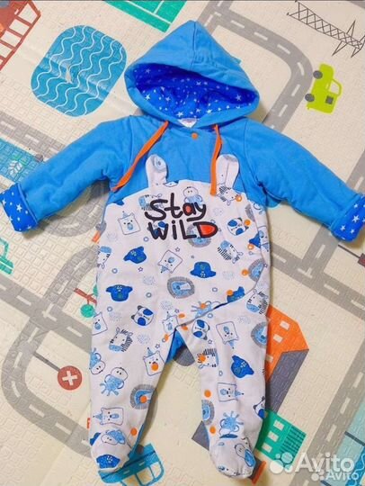 Новый детский комбинезон