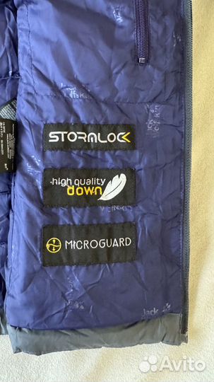 Пуховик Jack Wolfskin Stormlock MicroGuard