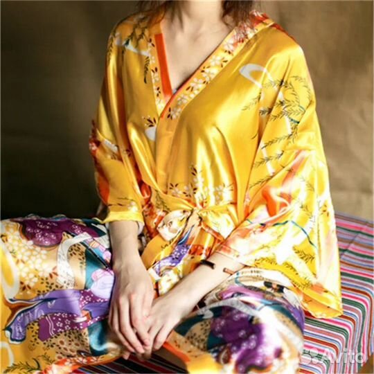 Халат-кимоно
