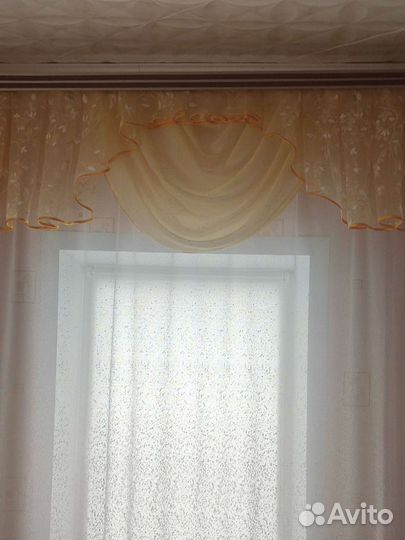 Шторы, тюль б.у. много разных