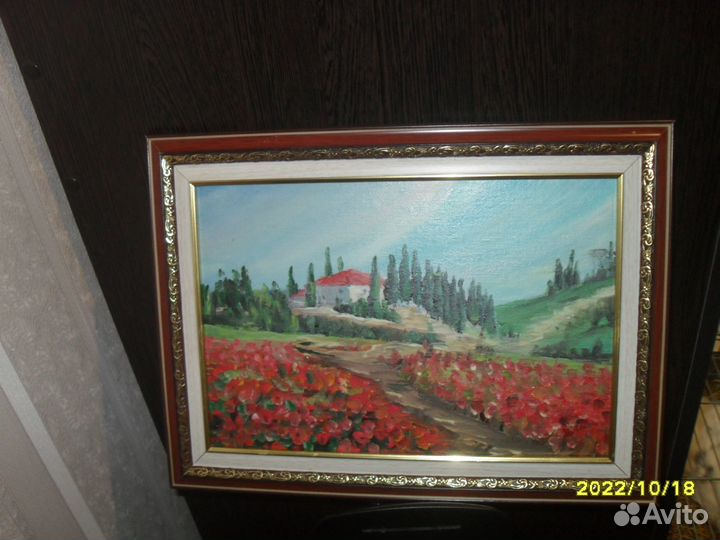 Картина маслом пейзаж