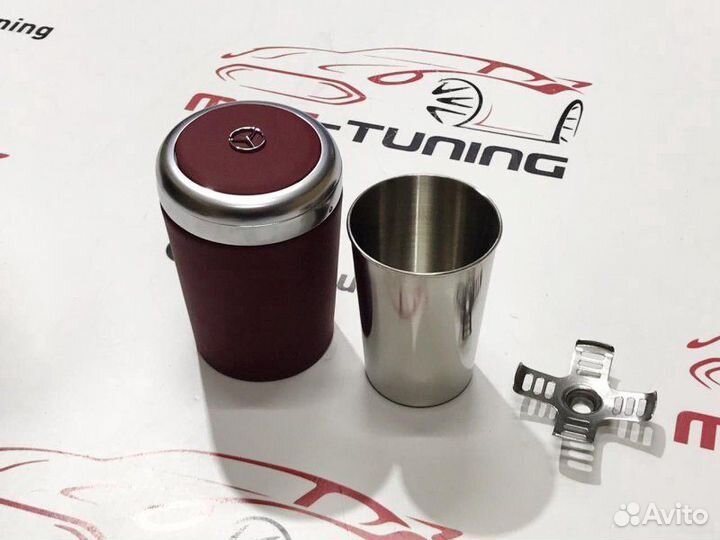 Пепельница Mercedes-Benz бордовая