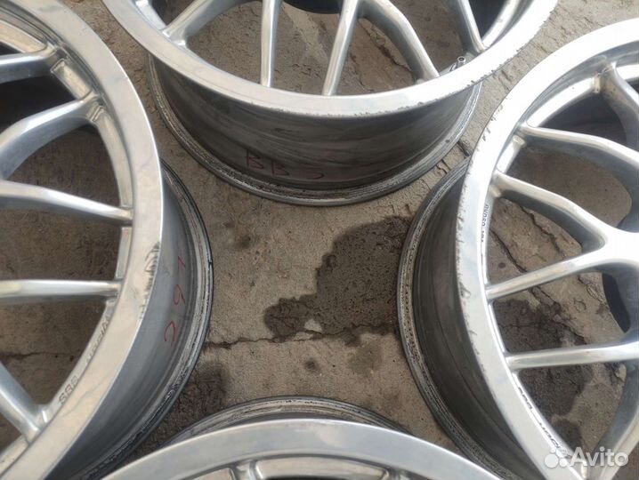 Диски 5 112 R17 BBS RG разноширокие
