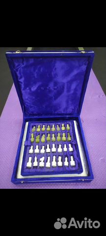 Шахматы из камня 