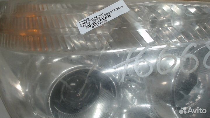 Фара (передняя) Toyota Verso, 2012