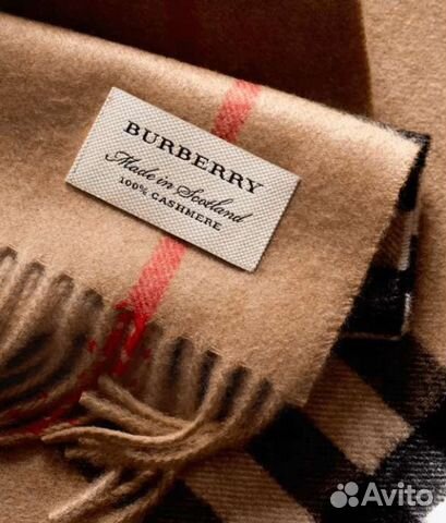 Шарф Burberry оригинал 100 кашемир