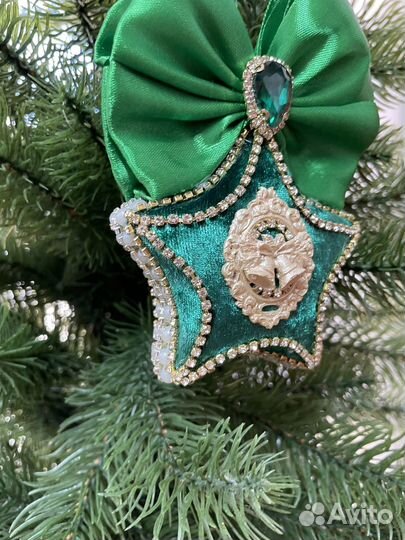 Елочные игрушки ручной работы