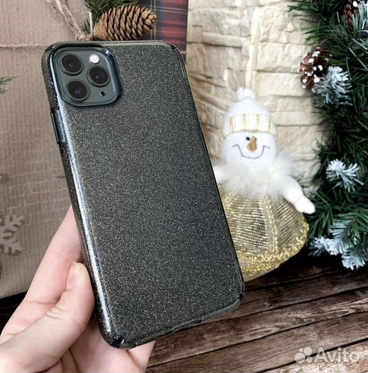 Чехол на iPhone Speck блестки противоударный
