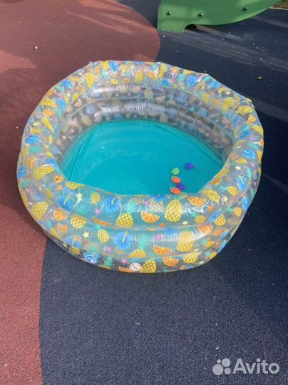 Надувной большой бассейн